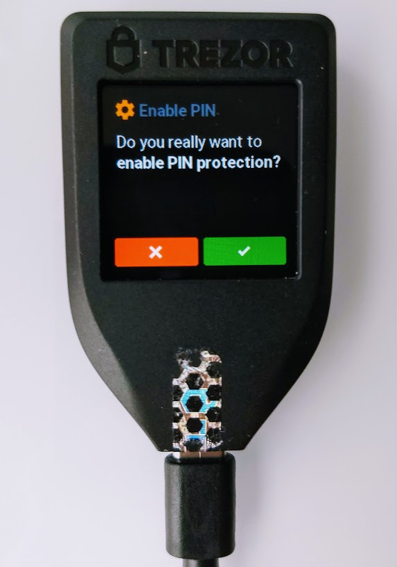 enable your pin