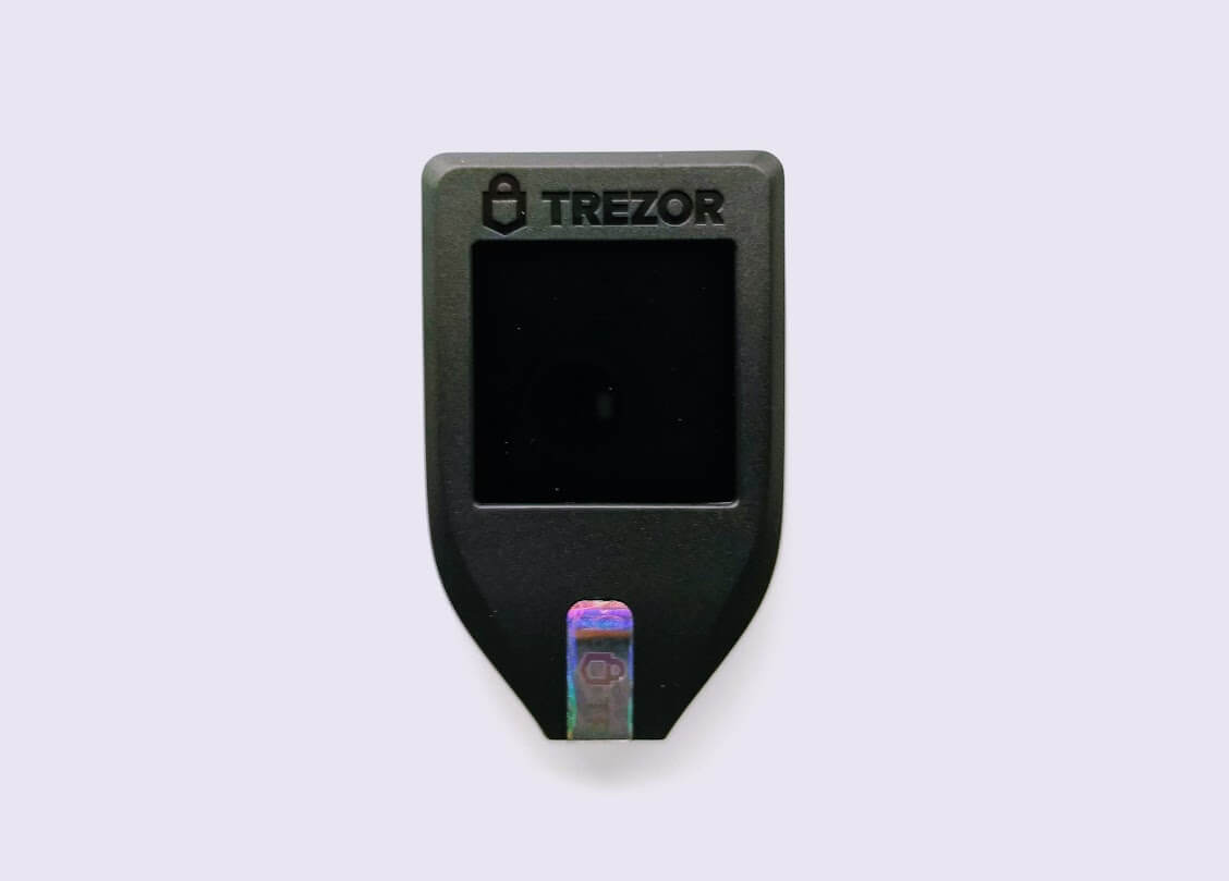 trezor close up