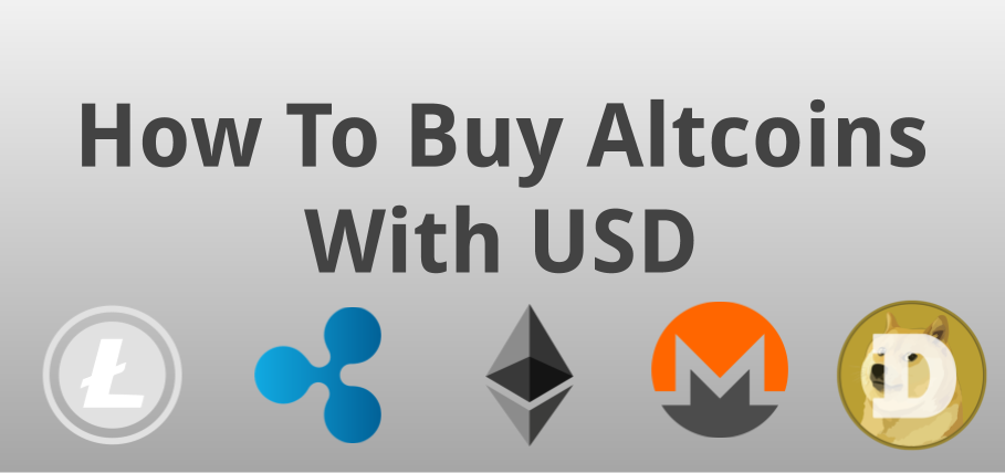 buying altcoins with usd